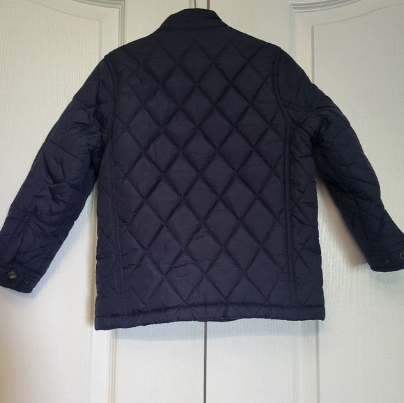 Zara Boys Navy Blue Quilted Jacket Size 5 - Picture 4 of 7